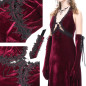 Robe en Velours Rouge Robe en Velours Rouge
