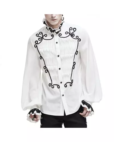 Weißes Hemd für Männer der Devil Fashion-Marke für 69,00 €
