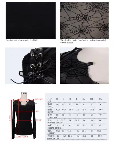 T-Shirt Spinnennetzen der Devil Fashion-Marke für 36,50 €