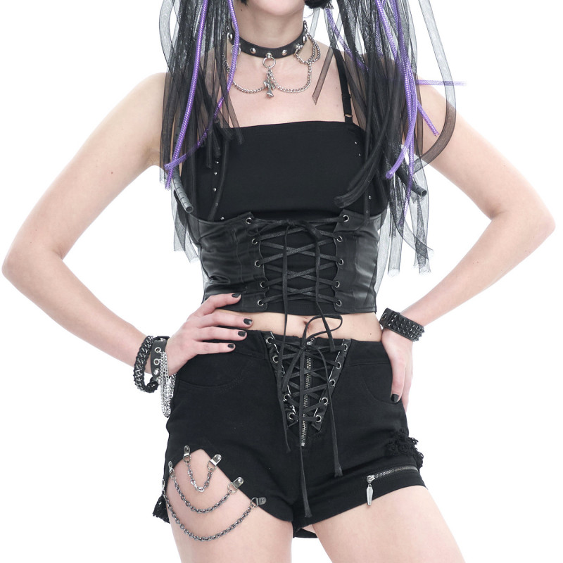 Black Gothic Top