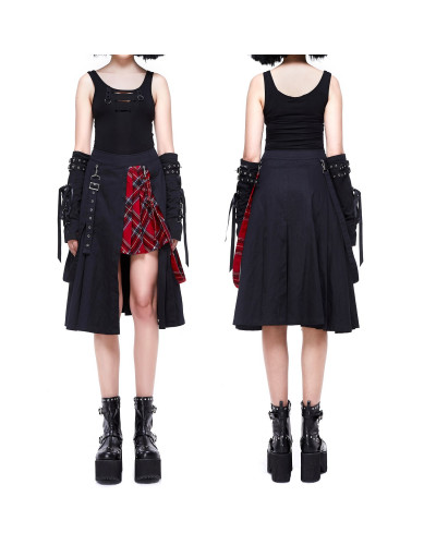 Skirt with Tartan