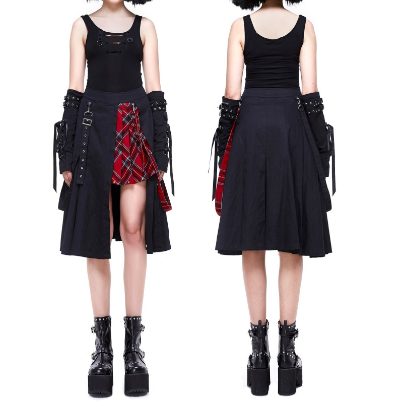 Skirt with Tartan