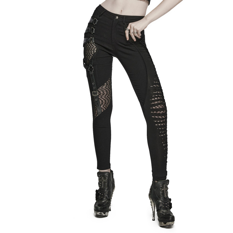 Asymmetrische Gothic Hose