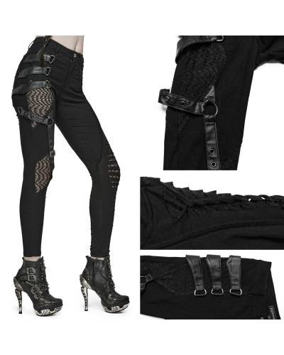 Asymmetrische Gothic Hose