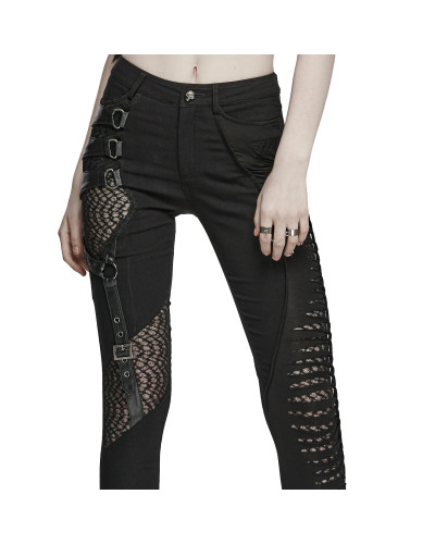 Asymmetrische Gothic Hose