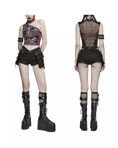 Shorts with Pockets from Punk Rave Brand at €79.90