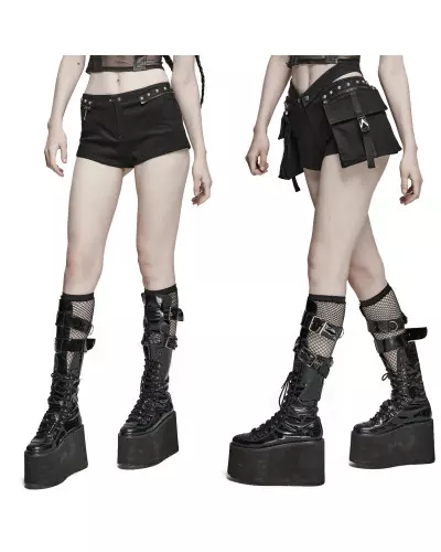 Shorts with Pockets from Punk Rave Brand at €79.90