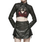 Faux Leather Mini Skirt Faux Leather Mini Skirt