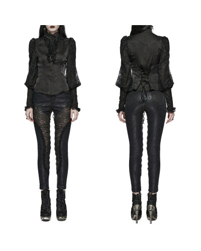 Asymmetrische Gothic Hose