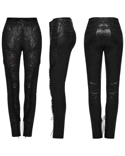 Pantalon Gothique Asymétrique