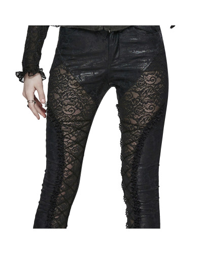 Asymmetrische Gothic Hose
