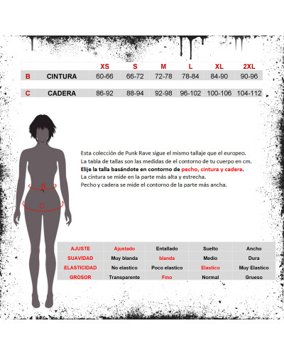 Calças Góticas Assimétricas