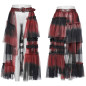 Ceinture avec Jupe Rouge et Noire
