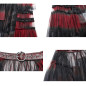 Ceinture avec Jupe Rouge et Noire