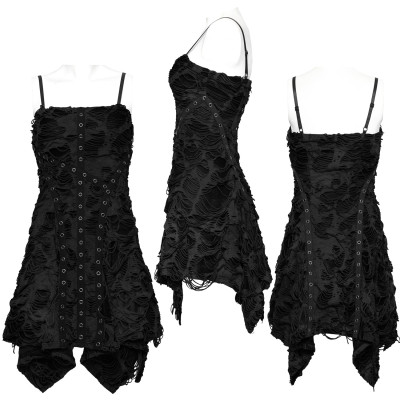 Vestido Gótico Asimétrico