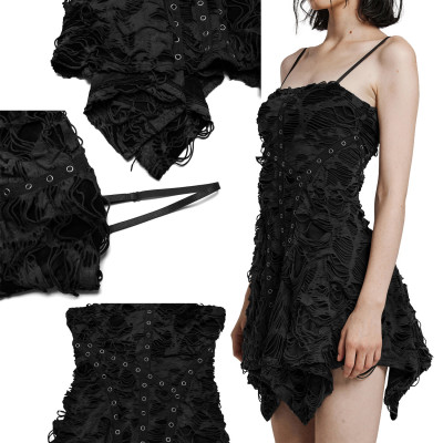 Vestido Gótico Asimétrico