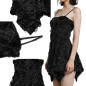 Vestido Corto Asimétrico
