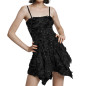 Vestido Corto Asimétrico