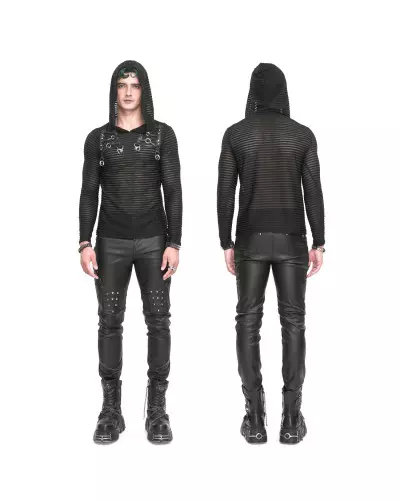 T-Shirt with Hood for Men from Devil Fashion Brand at €51.00