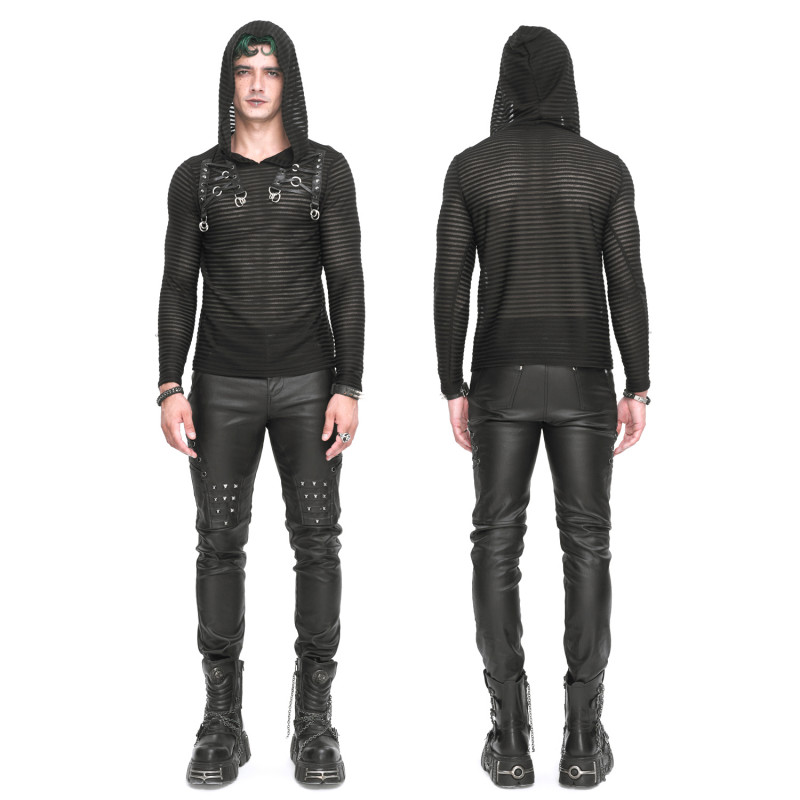 T-Shirt with Hood for Men