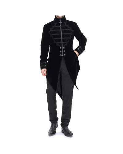 Chaqueta Gótica Roja Elegante para Hombre
