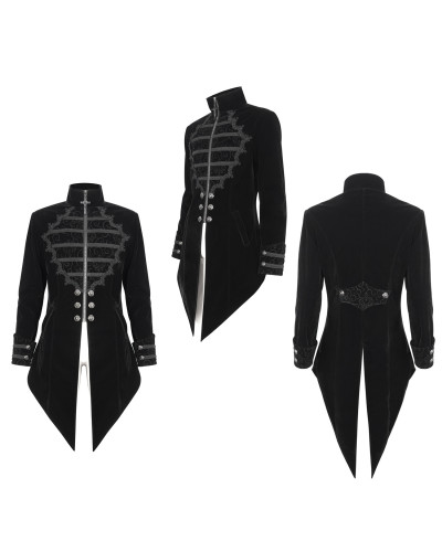 Chaqueta Gótica Roja Elegante para Hombre
