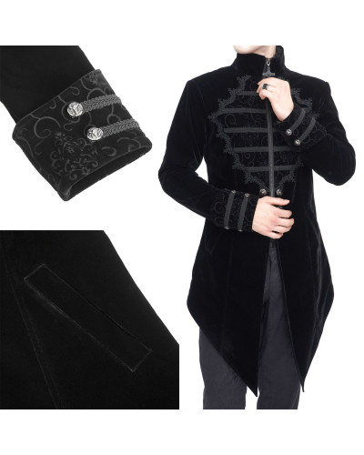 Chaqueta Gótica Roja Elegante para Hombre