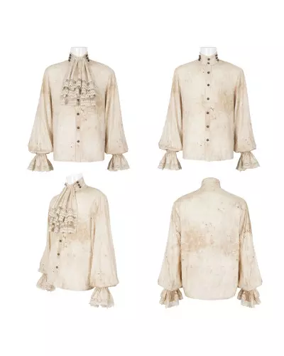 Beige Shirt for Men from Devil Fashion Brand at €105.00