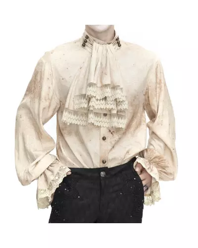 Beige Shirt for Men from Devil Fashion Brand at €105.00