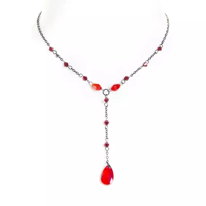 Necklace with Red Stones from Style Brand at €7.00