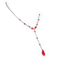 Necklace with Red Stones Necklace with Red Stones