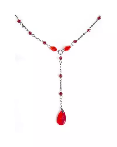 Halskette mit Roten Steinen der Style-Marke für 7,00 €