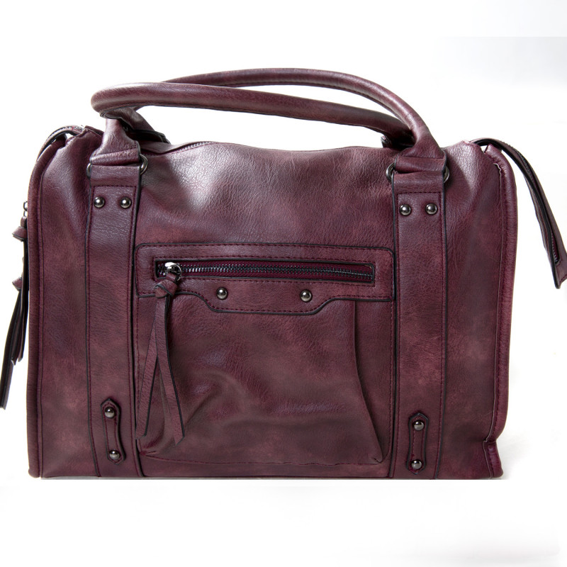 Bolso Gótico Negro y Gris