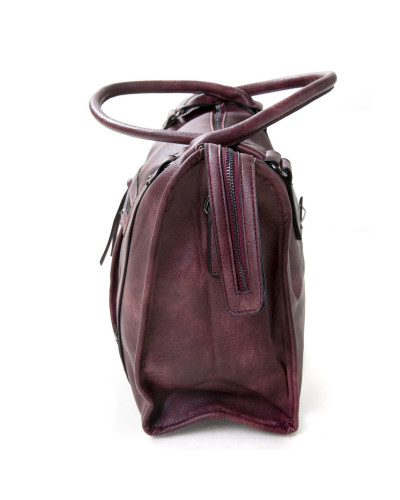 Bolsa Gótica Preta e Cinza