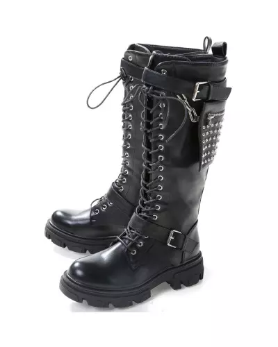 Boots with Pocket and Studs