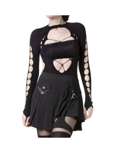 Elastic Open T-Shirt