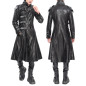 Chaqueta Negra con Hebillas para Hombre Chaqueta Negra con Hebillas para Hombre