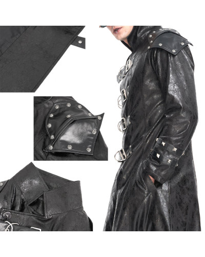 Black Gothic Jacket for Men