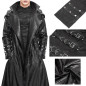 Chaqueta Negra con Hebillas para Hombre Chaqueta Negra con Hebillas para Hombre