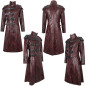 Veste Rouge avec Boucles pour Homme Veste Rouge avec Boucles pour Homme