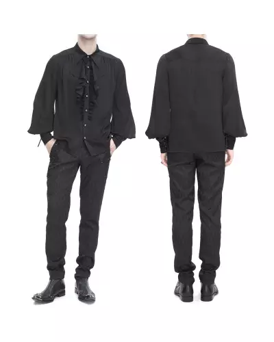 Black Shirt for Men from Devil Fashion Brand at €69.90