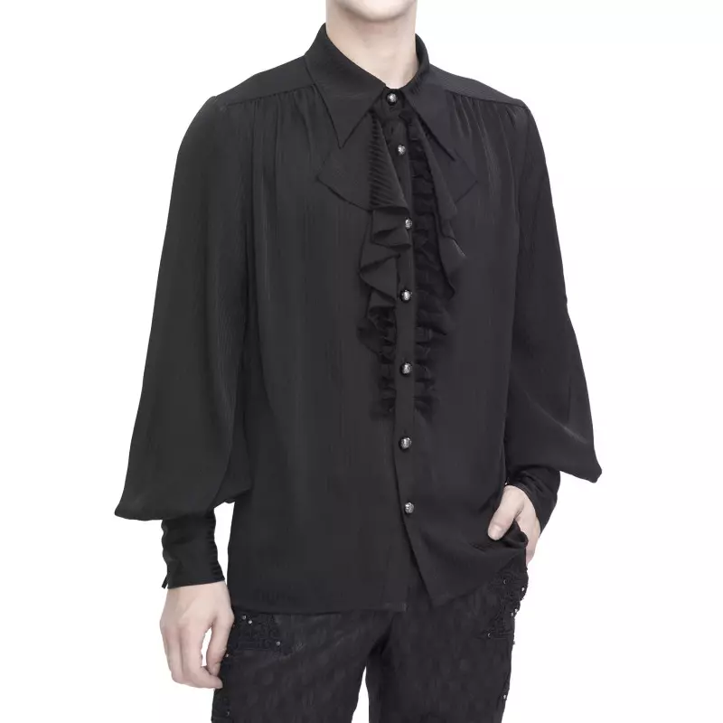 Schwarzes Hemd für Männer der Devil Fashion-Marke für 69,90 €
