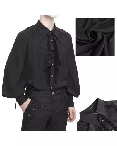 Camisa Preta para Homem da Marca Devil Fashion por 69,90 €