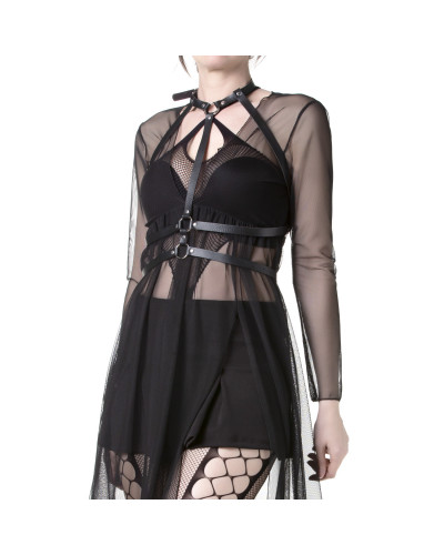 Catsuit Gótico de Rejilla