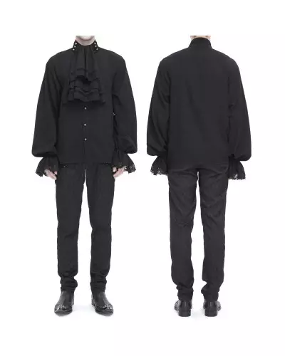 Camisa com Jabot para Homem da Marca Devil Fashion por 85,00 €