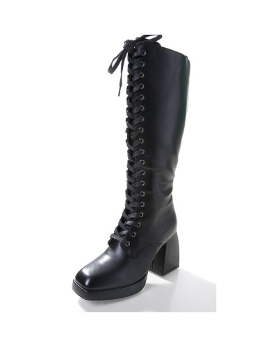 Botas Góticas Altas con Bolsillo