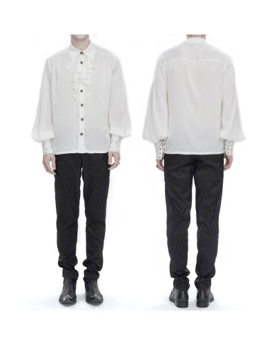 Camisa Gótica Negra para Hombre