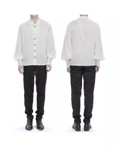 White Shirt for Men from Devil Fashion Brand at €61.00