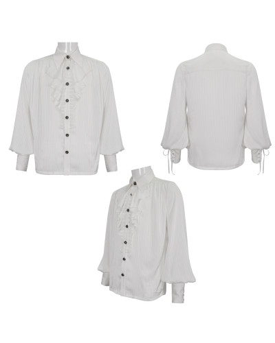 Camisa Gótica Negra para Hombre