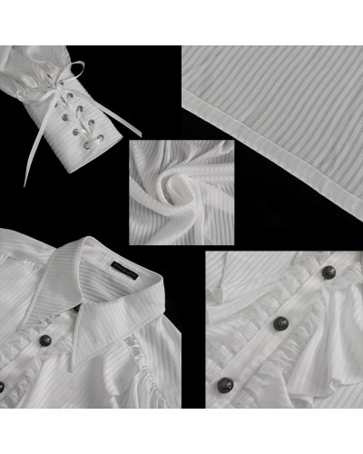 Camisa Gótica Negra para Hombre